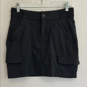 Athleta Black Mini Skort